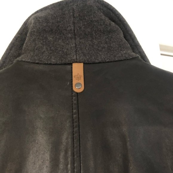 MACKAGE charcoal grey jacket - Picture 11 of 16